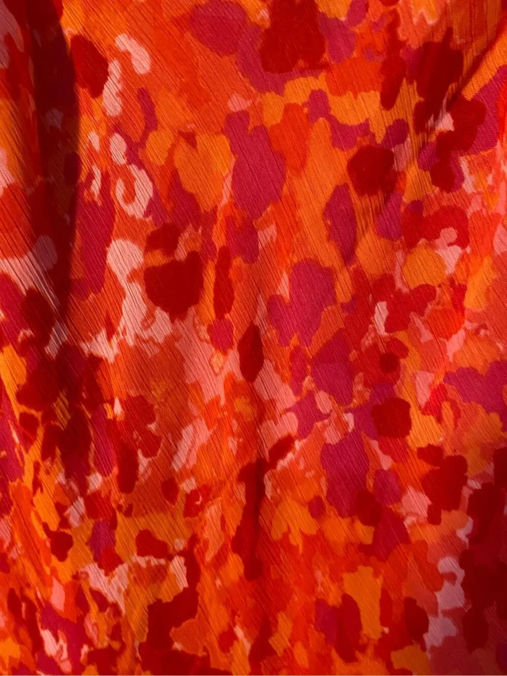 Jones New York tiered layered floral pink sleeveless  dress 4